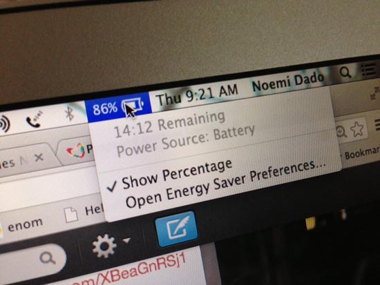 macbook air 2013 battery life 14 hours 12 minutes