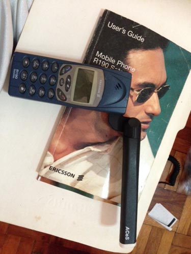 ericsson satellite phone with user guide