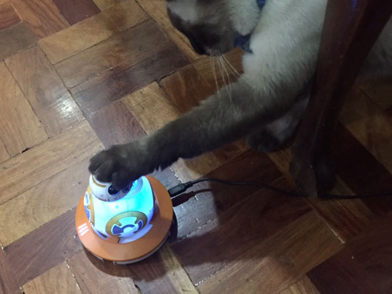 charging the star wars bb8