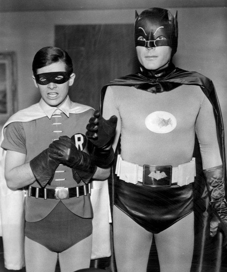 Batman and Robin, 1966 , Photo via wikipedia, Public domain