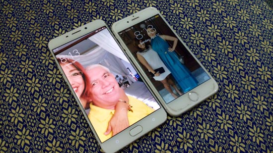 comparing iphone 6 and OPPO f1 plus