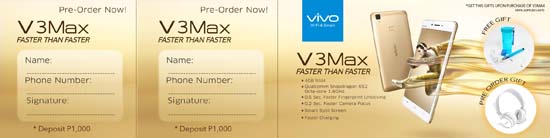 V3 Max order now