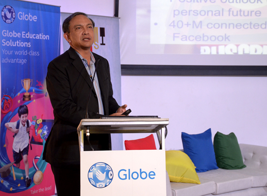VP and COO for Globe International Business Markets Gil Genio