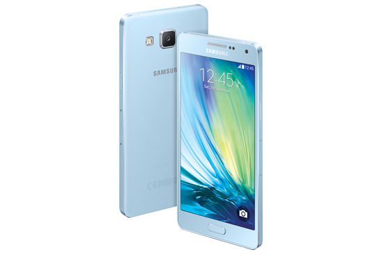 Samsung Galaxy A Series in blue
